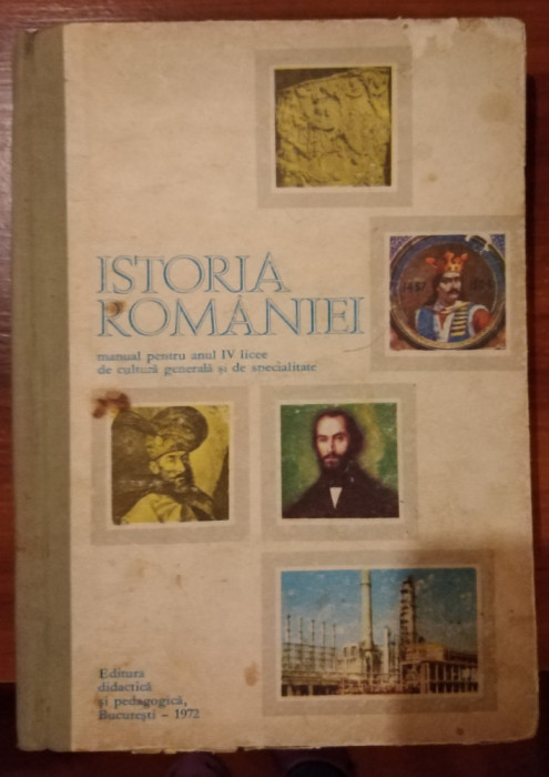 ISTORIA ROMANIEI Manual pentru anul IV licee - C. Daicoviciu, M. Constantinescu