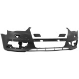 Bara fata Audi A3 (8v) 06.2012-, Cu gauri pentru spalator faruri si senzori parcare, grunduita, 8V0807065CGRU