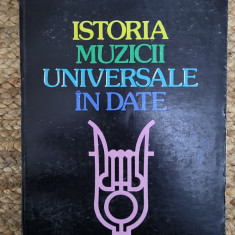 ISTORIA MUZICII UNIVERSALE IN DATE-IOSIF SAVA, PETRU RUSU