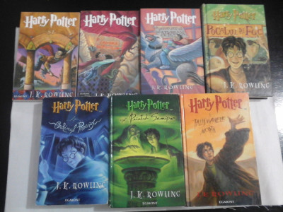 HARRY POTTER - 7 VOLUME - J.K. Rowling - Editura EGMONT foto