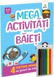 Cumpara ieftin Mega Activitati Pentru Baieti. 4 Postere Uriase