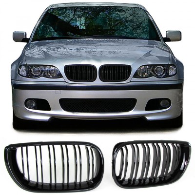 Grila dubla BMW E46 FL facelift (2001 - 2005) M LOOK NOU foto