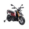 Motocicleta electrica pentru copii HECHT APRILIA Dorsoduro 900, acumulator 12 V, 4.5 Ah, motor 2x18 W, greutate maxima suportata 30 kg, varsta 3-8 ani