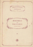 Boethius și Salvianus - Scrieri alese