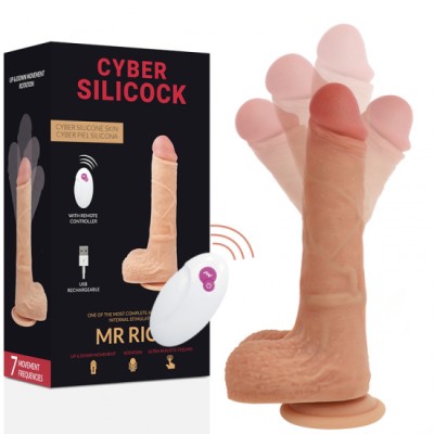 CYBER SILICOCK - REMOTE CONTROL REALISTIC MR RICK 20.9 CM -O- 4 CM foto