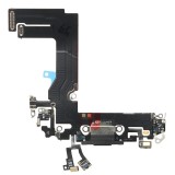 Mufa Incarcare iPhone 13 Mini, Negru, Banda Flex, Incarcare, Date, Microfon, Bulk