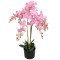 vidaXL Plantă artificială orhidee cu ghiveci, 75 cm, roz 244426