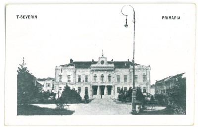 3137 - TURNU-SEVERIN, Park, Hall, Romania - old postcard - unused foto