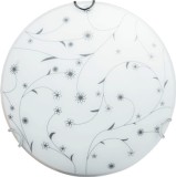 Plafoniera Flower Alb+Negru 1xE27 60W 25cm