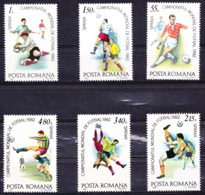 TSV % - 1981 LP 1046 C.M. DE FOTBAL - SPANIA, MNH/** LUX foto