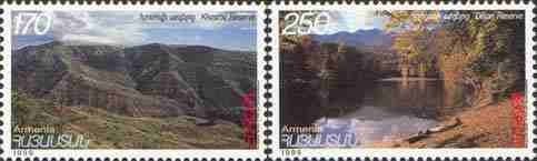 ARMENIA 1999, EUROPA CEPT, Rezervatii, MNH