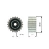 GATES T41236 PowerGrip&reg; Rola ghidare/conducere, curea distributie