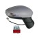 Oglinda exterioara Ford Fiesta (Ja8), 01.2013-, Dreapta, reglare electrica; grunduit; incalzita; geam asferic; cromat; 8 pini; cu semnalizare; cu lam