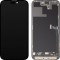 Display cu Touchscreen MP compatibil cu Apple iPhone 14 Pro Max, cu Rama, Versiune Soft OLED IC Movable 120Hz FHD, Negru