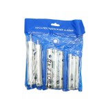 Set 10 chei tubulare lungi duble cu tija 6-22 mm Breckner