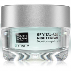 MartiDerm Platinum GF Vital-Age crema de noapte intensiva 50 ml