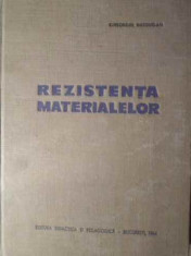 REZISTENTA MATERIALELOR-GH. BUZDUGAN foto