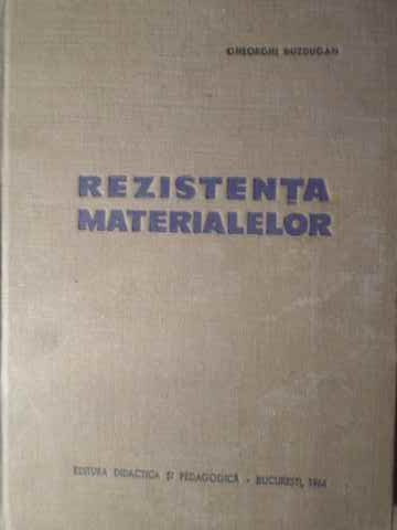REZISTENTA MATERIALELOR-GH. BUZDUGAN-219088