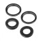 Geam Camera Spate Apple iPhone 13 / 13 mini, Wide + UltraWide, cu Rama, Negru
