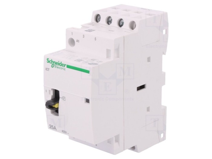 Contactor modular 3P 25A 220-240V