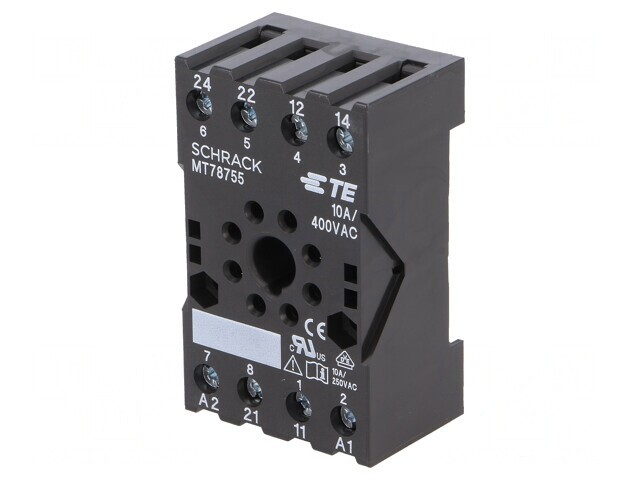 Stativ PIN 8 10A 400VAC Cleme cu Șurub