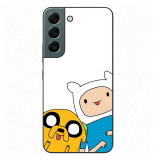 Husa compatibila cu Samsung Galaxy S22+ Plus Silicon Gel Tpu Model Finn and Jake Tongues