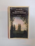 SUFERINTELE TANARULUI WERTHER de J. W. GOETHE , 1995