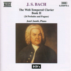 BACH : The Well-Tempered Clavier Book II ( 2 CD )