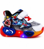 Cumpara ieftin Pantofi sport cu lumini LED, Model Robo, Multicolor (Marime Disponibila:
