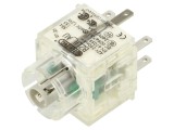 Element de Contact cu Iluminare IP00 30-70&deg;C Pini NO x2 3mm