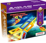 Joc de constructie magnetic - 20 piese PlayLearn Toys, MAGPLAYER