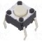 Microintrerupator, 6x6mm, OFF-(ON), SPST-NO, OMRON OCB - B3F1000S