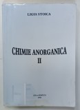 CHIMIE ANORGANICA II de LIGIA STOICA, 2002, DEDICATIE*