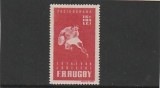 ROMANIA 1944 LP 164 30 DE ANI FEDERATIA ROMANA RUGBY MNH NESTAMPILAT