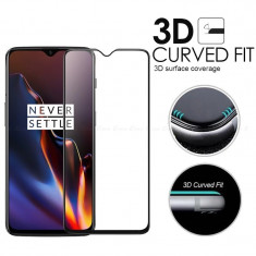 Folie sticla securizata 20D FULL GLUE pentru OnePlus 7T / Oppo A9 (2020) foto