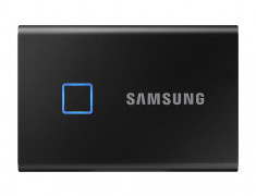 SSD Extern Samsung T7 Touch 2TB USB 3.2 2.5 inch Metallic Black foto