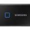 SSD Extern Samsung T7 Touch 2TB USB 3.2 2.5 inch Metallic Black