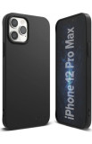Protectie Spate Ringke Air S pentru Apple iPhone 12 Pro Max (Negru)