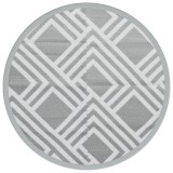 Cumpara ieftin Covor de exterior, ARAKIL gri, &Oslash;160 cm, PP