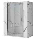 Ușă de duș Rea Molier Chrome + profil 90