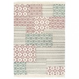Covor Kilim țesut manual, multicolor, 120x180 cm, bumbac
