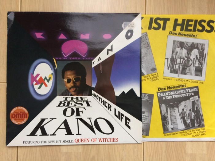 kano the best of 1983 disc vinyl lp compilatie muzica italo disco synth pop electro dance funk teldec records germany VG+
