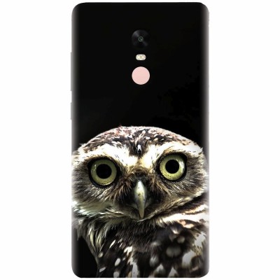 Husa silicon pentru Xiaomi Redmi Note 5A Prime, Owl In The Dark foto