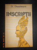 D. Dumitrascu - Inscriptii (1989, cu dedicatie si autograf)