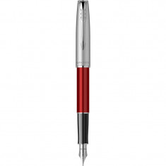 Stilou Parker Sonnet Royal Essential Red Chrome CT foto