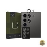 Folie de protectie Camera spate HOFI CamRing PRO+ pentru Samsung Galaxy S25 Ultra S938 Sticla Securizata Neagra