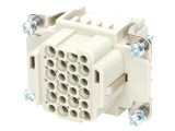 Conector HARTING Han&reg; HMC mamă 10A 250V inserturi contact HDC 24 pini