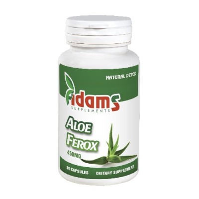 Aloe Ferox 450 miligrame 30 capsule Adam Vision foto