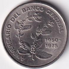 Costa Rica 5 Colones 1975 (Central Bank) CL19, 30 mm KM-203 foto