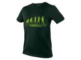 Tricou verde &icirc;nchis XXL din bumbac - 180g/m2, conform CE